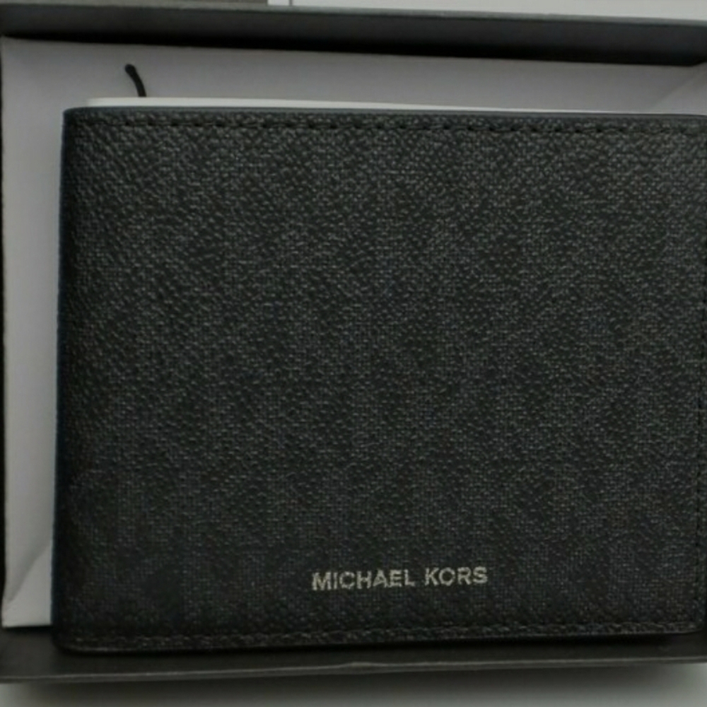 Michael kors men bifold wallet - Picture 2 of 11